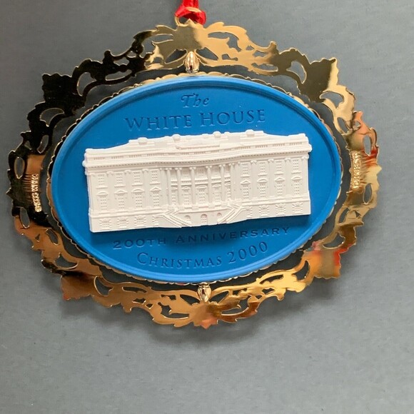 The White House 200th Anniversary Christmas 2000 Ornament Historical Association - Picture 2 of 7